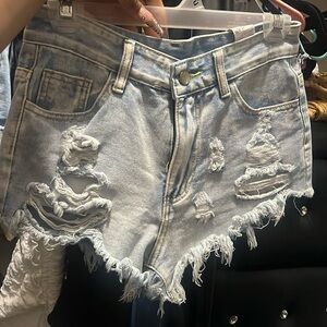 Jean shorts size small